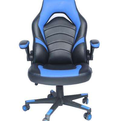 China Adjustable (Height) Racing Spinning Iron Customized Contemporary Faux Leather+plywood+foam+iron, Computer Gaming Chair RGB Office Synthetic Leather for sale