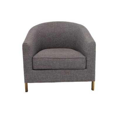 China Zonwe Sofa Lounge Chairs High Quality Nylonl Living Room Furniture Modern Luxury Soft Comfortable Modern Leisure Customized Base for sale