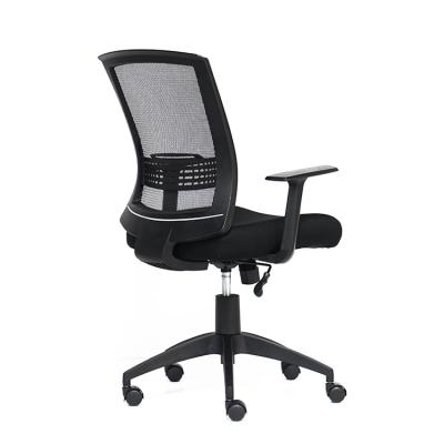 China (Size) Adjustable Modern Office Furniture Desk Conference Hall Staff Swivel Chair Iron Customized Other Nylonl Base Adjustable (Size), Fabric for sale