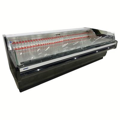 China High Quality Single-temperature Open Flat Surface Meat Display Freezer for sale