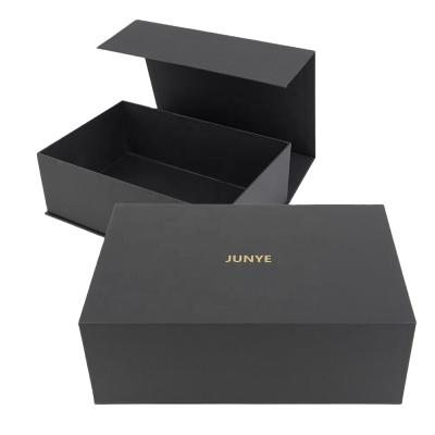 China Recyclable China Products Manufacturers Recycled Black Cardboard Paper Box Custom Magnetic Shoe Box for sale