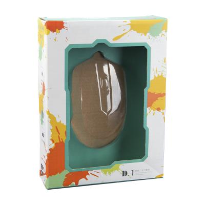 China Recyclable Custom Logo PVC Folding Mouse Box Wholesale Printed Mouse Boxes for sale