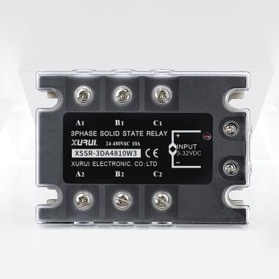 China Sealed 3 Phase Bolt Installation-Horizontal Solid State Relay SSR for sale