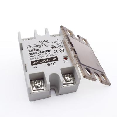 China TUV Sealed UL Approved SSRDA4850 DC To AC 480VAC Solid State Relay for sale