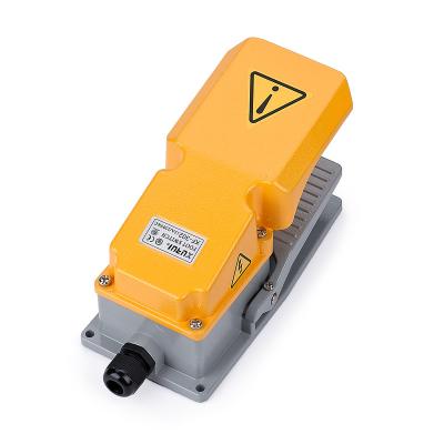 China 15A 250V Aluminum Aluminum Foot Pedal Switch for sale