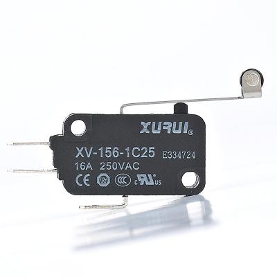 China 15A SPDT Micro Switch XV-156-1C25 V-156-1C25 China for sale