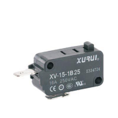 China 16a 250v normal closed mini electric micro switch for pump XV-15-1B25 for sale