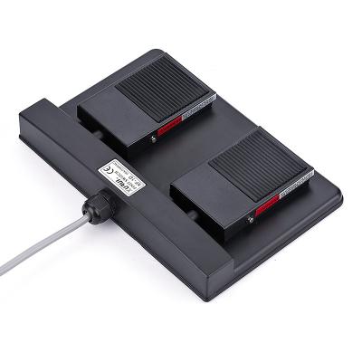 China 10a 250v Electric Foot Steel Pedal Switch for sale