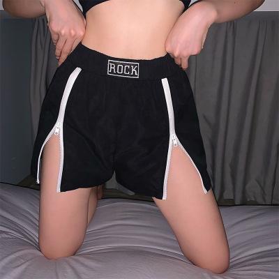 China Anti-wrinkle factory supply new design black women casual shorts for sale