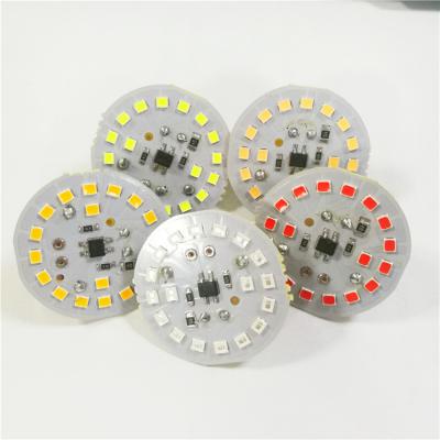 China Indoor low price rechargeable ceiling material electric foodlight panel parts a6012w CKD led bulb manufacturer skd for sale