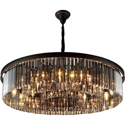 China Large Modern European-style Hotel Hanging Ceiling Wedding Elegant Chandelier Led Modern Crystal Luxury Chandelier Lighting for sale