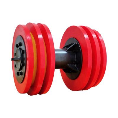 China Pipeline Pigging EMT Factory Customized Polyurethane 6 Discs Scraper Disc Hog For Pipeline High Pressure Cleaning for sale