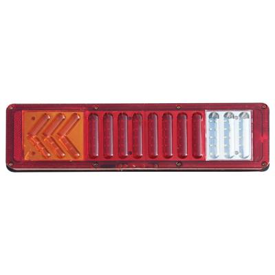 China ABS/PP 24V Hot Selling Colorful Truck Rear Lamp Led Light Truck Rear Tail Lights Combination Tail Light Indicator Arrow Lamp for sale