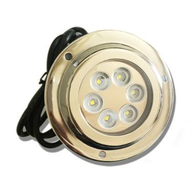 China Signal For Boat 12v Multi-voltage Pool Light Marine Led Dock Deck Yacht Waterproof Bottom Light for sale