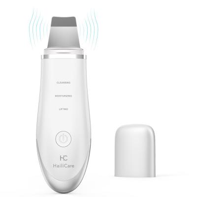 China DEEP CLEANING High Quality Home Use Portable Ultrasonic Skin Scrubber for sale