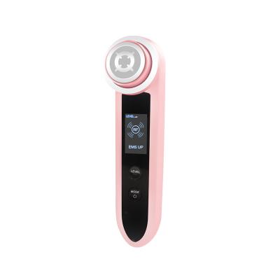 China Multifunctional 2022 Deep Cleansing Blood Vessel Removal and Personal Care Face Massager EMS LED RF Beauty Device for sale