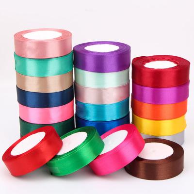 China Viable Manufacturer Garment Accessories Printed Silk Webbing Ribbon Band Jacquard Webbing Gift Decoration Belt for sale