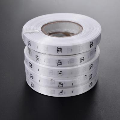 China Viable Custom High Density Silk Ribbon Printing Label Apparel Labels Soft Nylon Polyester Garment Printed Label for sale