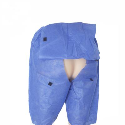 China Disposable Enteroscopy Examination Disposable Colonoscopy Pants /Shorts For Hospital for sale