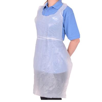 China Disposable Custom Waterproof Transparent Medical Disposable Apron for sale