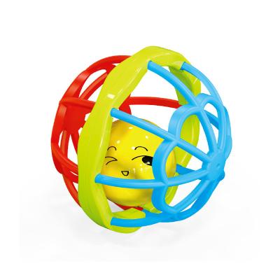 China Wholesale High Quality Safe Material Ball Hand Rattle Baby Teether Grasping Toy for sale