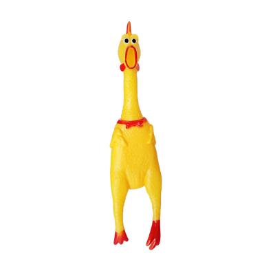 China High Quality Viable Chewing Toy Chewing Toy Squeaky Chicken Dog Toy Chicken Squeaky Fighting Healthy Toy for sale