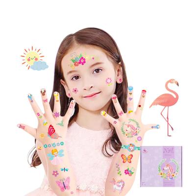 China Cartoon Temporary Custom Christmas Kids Temporary Tattoo Sticker For Kids for sale