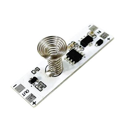 China 5-24V Standard Multifunctional Cabinet LED Light Touch Switch Dimming Capacitance Smart Sensor Switch Infinite Dimming Module for sale