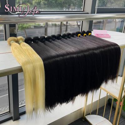 China Wholesale Virgin Hair Vendors Silky Straight Wave Bundles Cuticle Aligned Hair Weaves Peruvian Hair Bundles And Brazilian Virgin Hair for sale