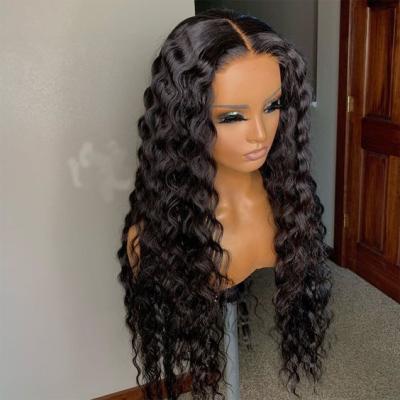 China Brazilian Lace Front Wig, Loose Deep Wave Hair Wig Silky Straight Virgin Hair Lace Front Wig For Black Women, Pre Pluck Lace Wig With Baby Hair for sale