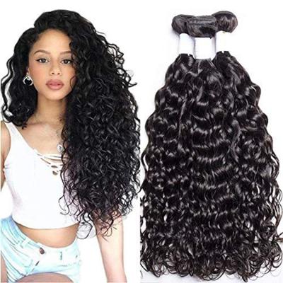 China Cheap Wholesale Water Wave Bundles Hair Bundle, Virgin Water Wave Hair Bundles, Water Wave Hair Bundles for sale