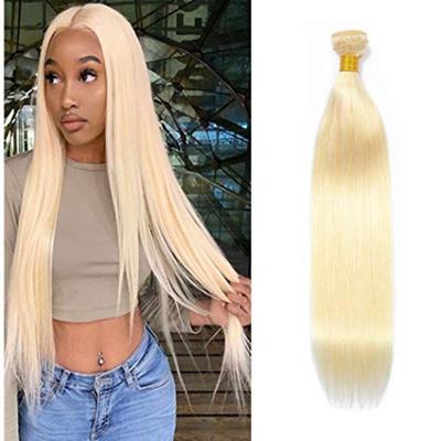 China Silky Straight 613 Wave Hair Closure And Bundles Straight Human Hair Extensions Bundles Colored Hair Bundles For Women for sale