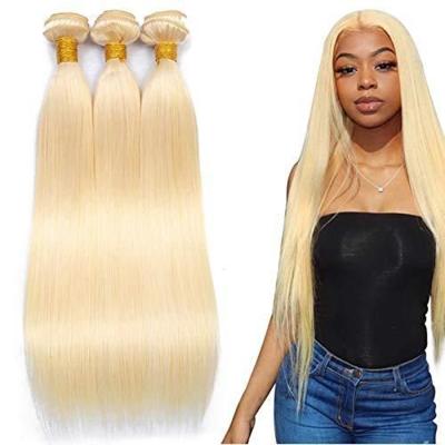 China 100% Silky Straight Wave Hair Bundles 613 Bundles Straight Indian Virgin Remy Hair Bundles Blonde Hair Extensions Wholesale Bundle for sale