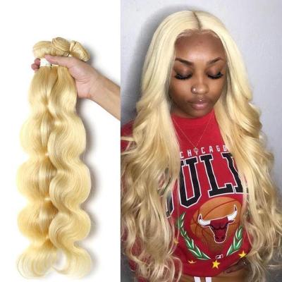 China Body Wave 613 Body Wave Bundles 613 Virgin Hair Extension Cuticle Aligned Cheap Brazilian Body Wave Hair Hair Bundles For Women for sale