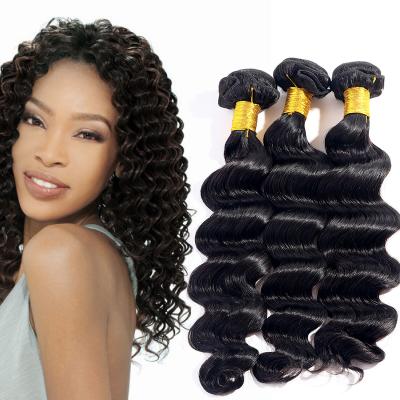 China Water Wave Factory Direct Malaysian Remy Hair Loose Deep Human Hair Bundles With Closures 10a 12a Double Machine Hair Weft Extensions for sale