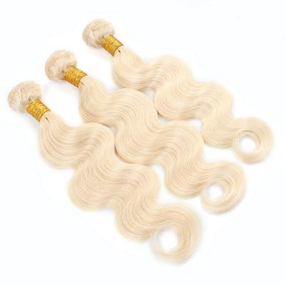 China Raw Cambodian Body Wave Hair Bundles Curly Virgin Hair Bundles Sellers 613 Brazilian Human Blonde Body Wave Hair Bundles for sale