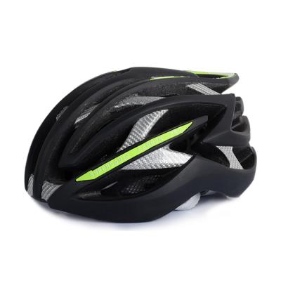 China LED Road Bike Helmet Adult 23 Hold With Bug Net Anti - Bacterial Lining for sale