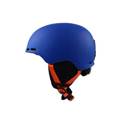 China Cool Skiing Helmets With Visors , Blue Snow Child Snow Sports Helmet 8 Vents for sale