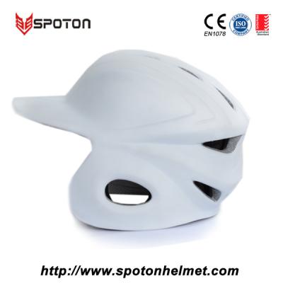 Chine Casque adulte de brocs de base-ball, base-ball blanc de casque de tangage à vendre