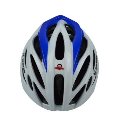 China EPS Mens Mountain Bike Helmets , White Bicycle Helmet With Visor for sale