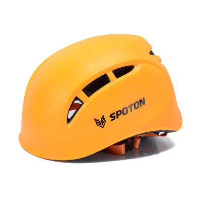 China Adults Rock Climbing Helmet Customized EPS Soft Liner Pantone Color for sale