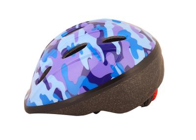 China OEM Fashionable Kids Cross Helmet 9 Vents Polycarbonate Shell for sale