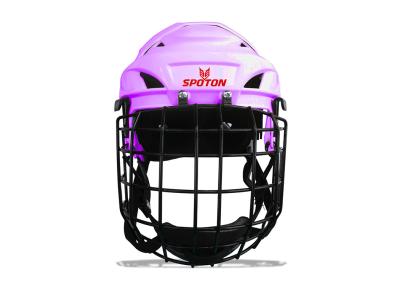 China 58 - 61 cm 14 Holes Colorful Adult Youth Football Helmets With Stainless Steel Face Mask for sale