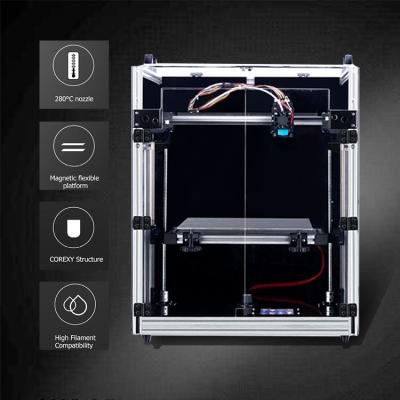 China Industrial parts printing hot sale big size grade industrial filament 3d printer maker machine for sale