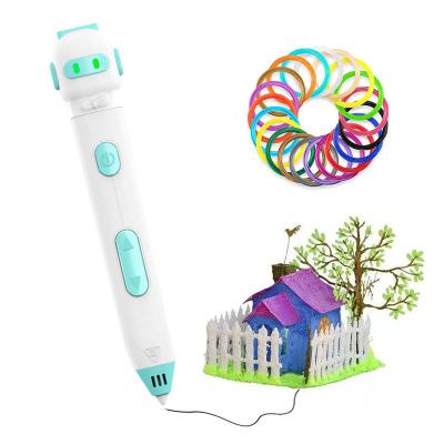 China Bulk Quantity Discount Hotels 3d Printing Pen Children pcl Drawing Pen 3d Printer Set for sale