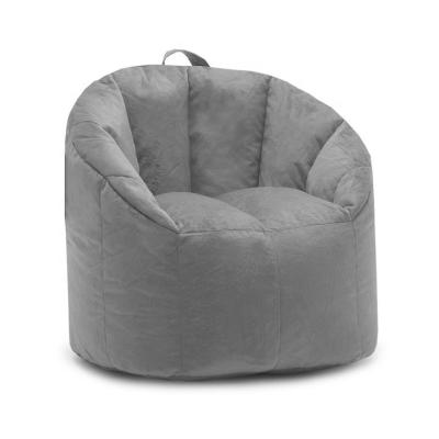 China (Other) Indoor Adjustable Faux Canvas Plush Back Support Pumpkin Armchair Cover Bean Bag Recliners for sale