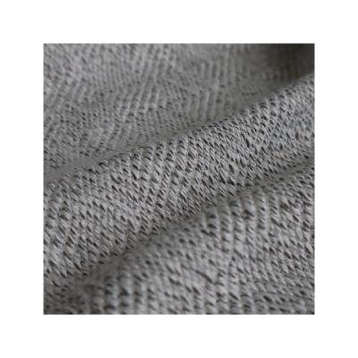 China Breathable Comfortable And Breathable Fabric Suitable For Garment Making 93% Polyester 7% Cd Knitted Fabric Knitted French Terry for sale