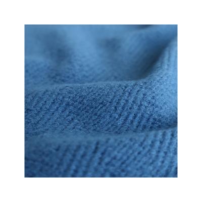 China Breathable High Quality Comfortable 100% Polyester Knitted Cloth Knitted French Terry Towel For Garment Production for sale