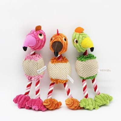 China 2021 New Design Viable Military Bite Plush Dog Chew Resistant Interactive Pet Toy for sale