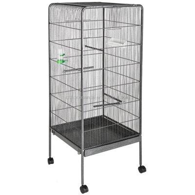 China Sustainable high quality metal cage cage with wheels for easy movement for sale